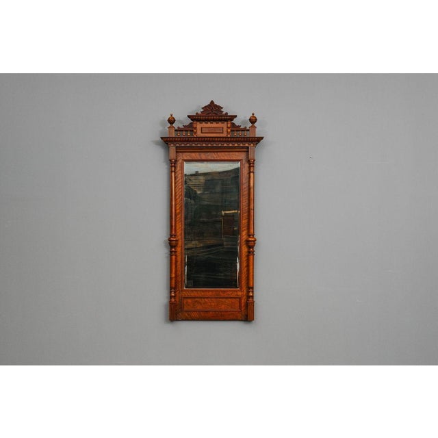 Object: Wall mirror Period & Style: Gründerzeit - Late 19th century Features - Decorative wall mirror with impressive...