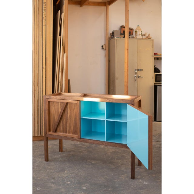 The walnut edition of the Largo Credenza brings warmth and depth to a modern silhouette. Built by hand in Brooklyn, it...