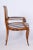 Biedermeier Armchair in Walnut Veneer and Oak, 1830s For Sale - Image 9 of 13