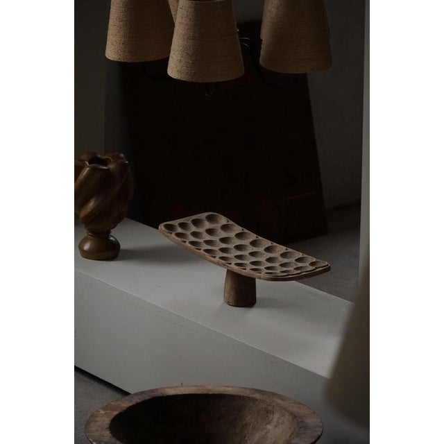 Rustic African Traditional Game Board Sculptural Object, 1920s For Sale - Image 3 of 8