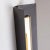Contemporary Large Misalliance Ex Jet Black Wall Light by Lexavala For Sale - Image 3 of 7
