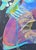 Cecilia Beaven Contemporary Abstract Green and Pink Biomorphic Double Alligator Figure Painting, 21st Century For Sale In Houston - Image 6 of 10