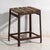 Brown Vintage Industrial Stool in Pine Wood and Iron, Central Europe, 1950 For Sale - Image 8 of 8