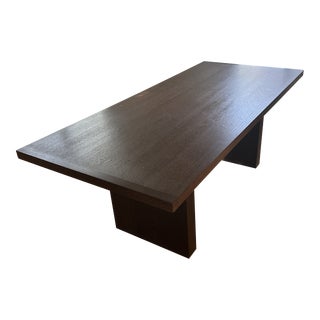 A Citterio for B&b Italia/Maxalto "Simposio" Dining Table in Wenge For Sale
