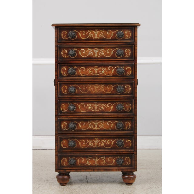 Age: Approx: 15 Years Old Details: Mahogany Bun Feet High Quality Construction Nice Inlay Work Throughout Gorgeous Mother...