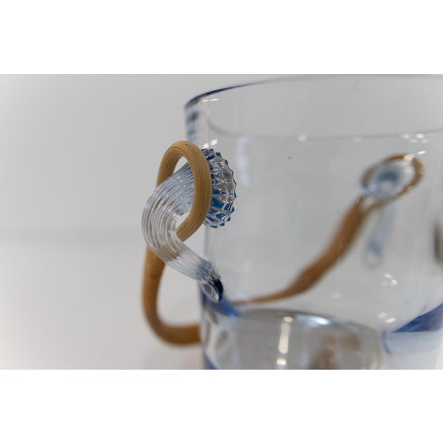 Danish Glass Ice Bucket by Per Lütken for Holmegaard, 1960s. For Sale - Image 17 of 18