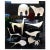 Black Italian Black Acrylic Glass Decorative Panel with Animal by Lino Sabattini, 1980s For Sale - Image 8 of 8