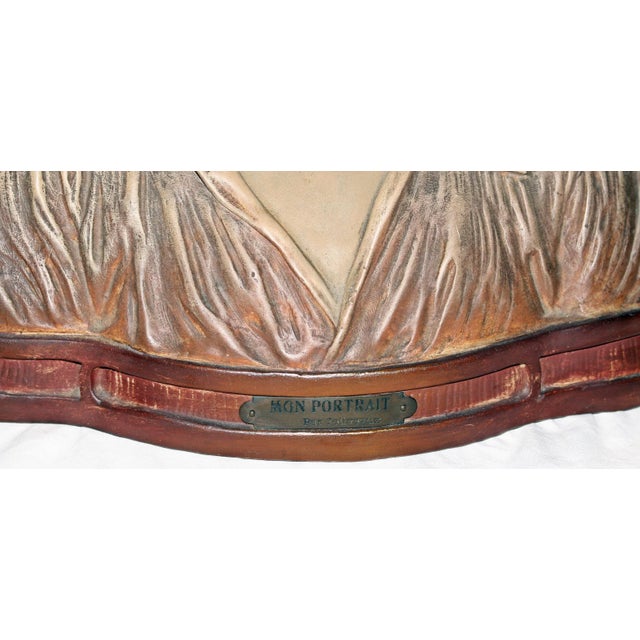 Antique French Terracotta Bust For Sale - Image 9 of 10