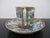 Ceramic Chinese Export Famille Rose Medallion Porcelain Demitasse Coffee Cup & Saucer For Sale - Image 7 of 11