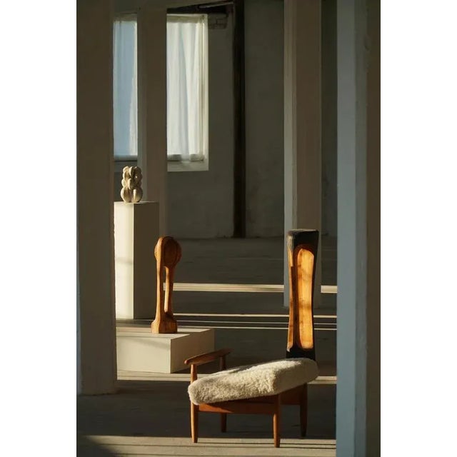 Wooden Sculpture by Ole Wettergren, Denmark, 1980s For Sale - Image 12 of 17