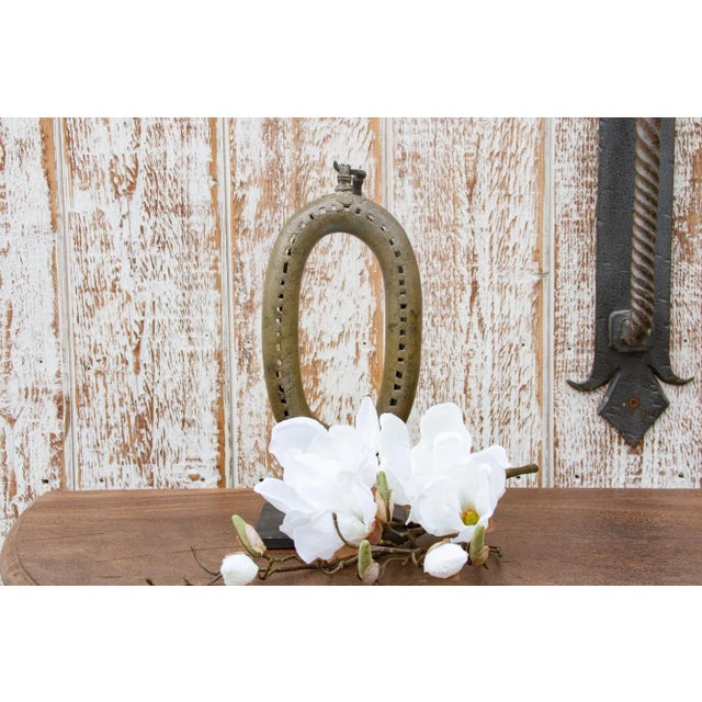 Metal African Aged Bronze Tribal Anklet For Sale - Image 7 of 9