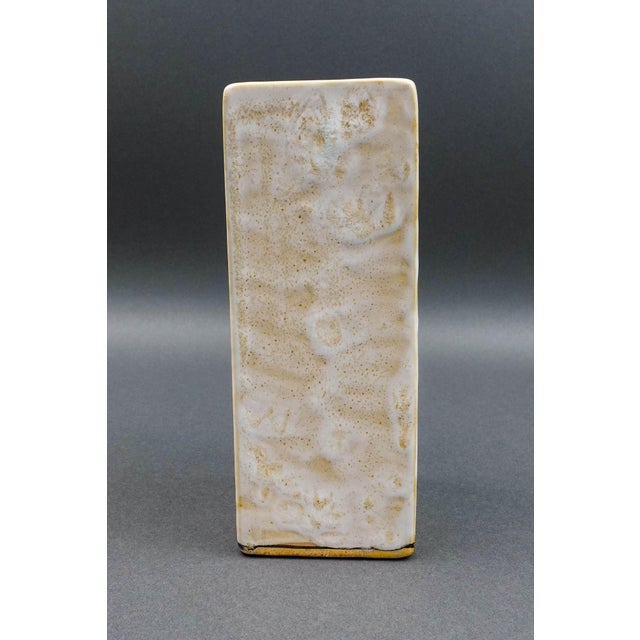 Mid 20th Century Elio Schiavon (1925-2004) Italy Vintage Mid Century Art Pottery Vase For Sale - Image 5 of 7