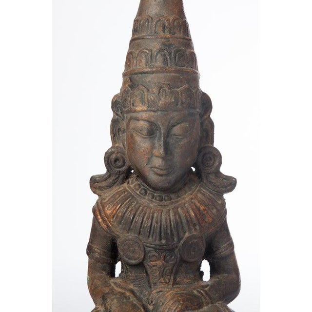 Asian Figural Lamps After James Mont - a Pair For Sale In Jacksonville, FL - Image 6 of 8