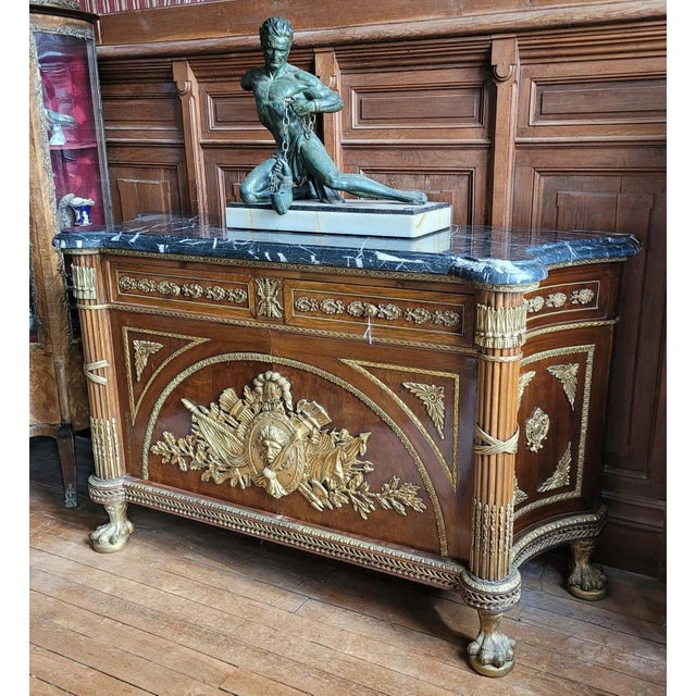 Vintage Louis XV Style Ceremonial Commode, 1950s For Sale - Image 3 of 5