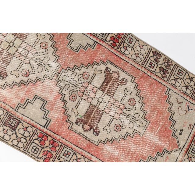 Textile Vintage Anatolian Hallwway Runner Rug For Sale - Image 7 of 10