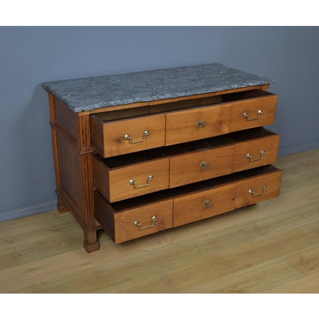 Louis XVI Cherrywood Chest of Drawers, Late 18th Century For Sale - Image 16 of 18