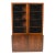 Mid 20th Century Danish Modern Rosewood Hutch Bookcase by Omann Jun, Model 10 | Glass Doors For Sale