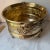 Vintage Brass Footed Planter With Handles Embossing Grape Motif For Sale - Image 15 of 16