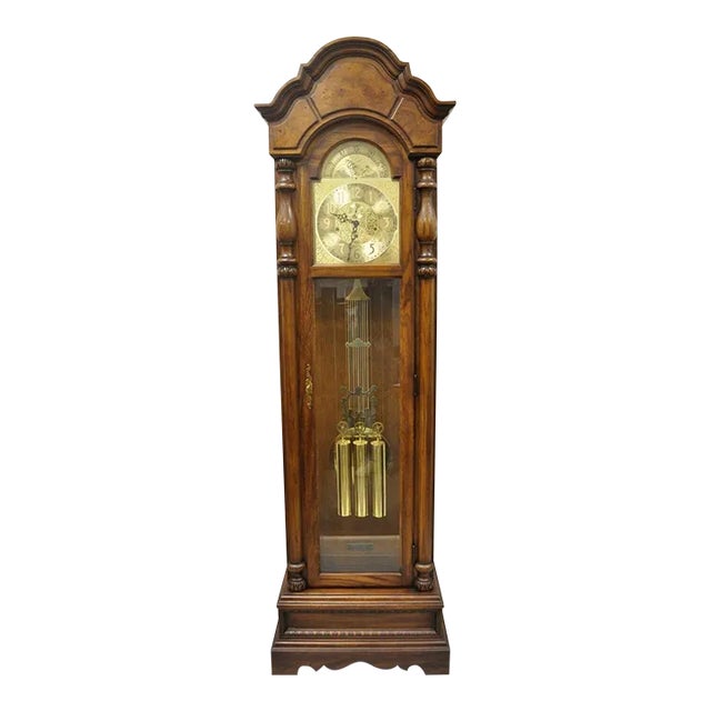 The Walden Ridge Ridgeway Grandfather Clock Oak Tall Case For Sale