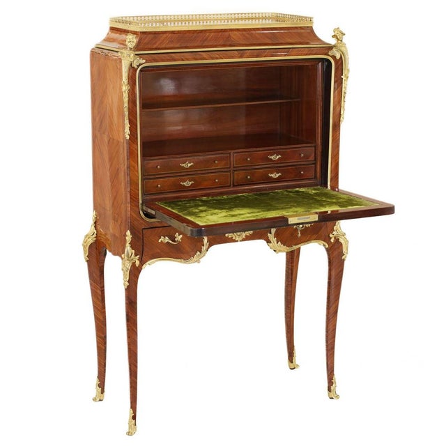 19th Century Secretary from Paul Sormani, Paris For Sale - Image 4 of 11
