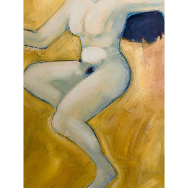 Vintage Figurative Acrylic Painting For Sale In Los Angeles - Image 6 of 12