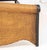 Early 21st Century Rattan and Ebonized Wood Queen Sleigh Bed Frame For Sale - Image 5 of 11
