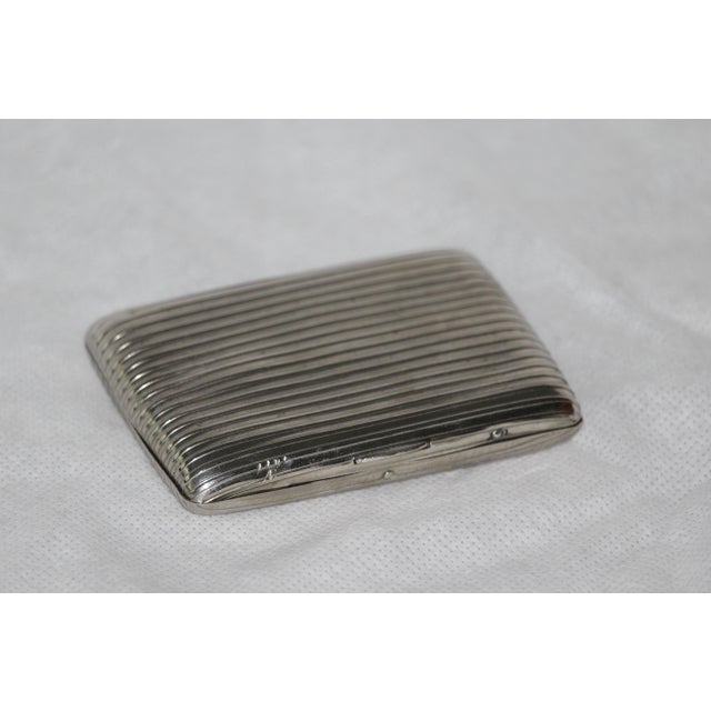 Silver Cigarette Case, 1970s For Sale - Image 10 of 10
