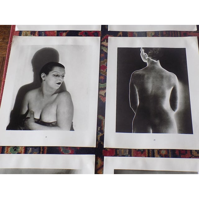 Man Ray Vintage Man Ray Surrealist Nude Female Photographic Prints - Set of 9 For Sale - Image 4 of 12