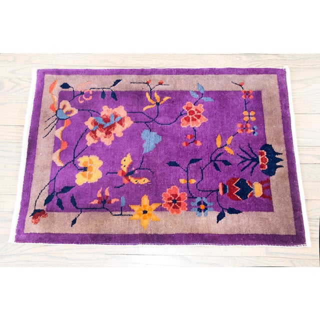 Early 20th Century Chinese Art Deco Rug For Sale - Image 15 of 16