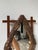 Antique Folk Art Rustic Wooden Mirror, 1900 For Sale - Image 16 of 18