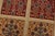 Gabbeh Rug 3’5” X 5’4” Red Wool Vintage Tribal Hand-Knotted Oriental Carpet For Sale - Image 4 of 11