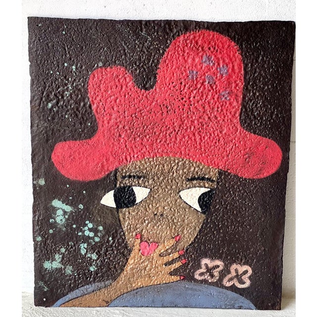 Metal Elvira VI, Painting on Metal For Sale - Image 7 of 16