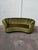 Mid-Century Modern Mid-Century Scandinavian Velvet Banana Sofa, 1980 For Sale - Image 3 of 12