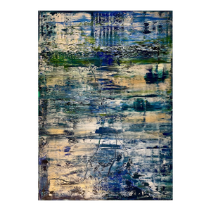 Contemporary Abstract Oil on Canvas "Abstract Informal 2024-2123-4" by Robert Niesse