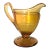 Vintage Amber Glass Pitcher / Creamer For Sale