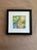 An expressive abstract watercolor layered with fluid washes of sage green, sky blue, and warm apricot tones. Energetic...