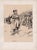Adolphe willette (1857 - 1926) valmy! original lithograph from the glorious portfolio "l'estampe moderne", issue #24...