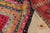 Textile Vintage Persian Gabbeh Rug, Vibrant Medallions in High-Low Pile - Rug & Kilim For Sale - Image 7 of 8