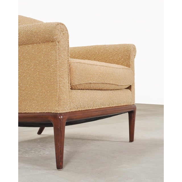 Pair of A. Rudin "No. 600.1" Hardwood Boucle Lounge Armchairs For Sale - Image 13 of 18