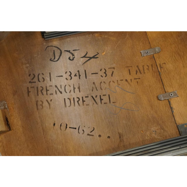 Drexel Furniture French Accent Collection 74" Dining Table 261-341 For Sale - Image 11 of 12