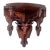 19th century Black Forest Carved Corner Shelf For Sale