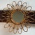 Vintage Rattan Sun Mirror, 1950s For Sale - Image 4 of 12