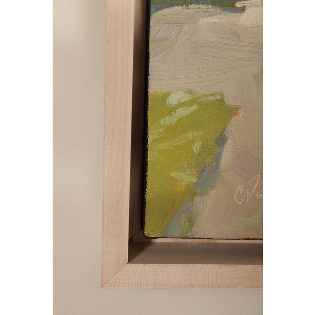 Green Colin Page Contemporary Landscape Oil Painting, 'Crossing' For Sale - Image 8 of 12