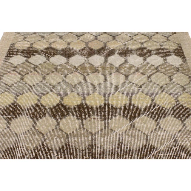 Zeki Mur4en Vintage Turkish Sivas Rug - 02'11 X 06'03 For Sale - Image 4 of 4