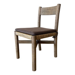 Ellie Montana Brown Dining Chair - Cafe Noir Seat Cushion For Sale