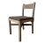 Ellie Montana Brown Dining Chair - Cafe Noir Seat Cushion For Sale