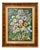 HD, Vase with Flowers, Oil on Board, Framed For Sale