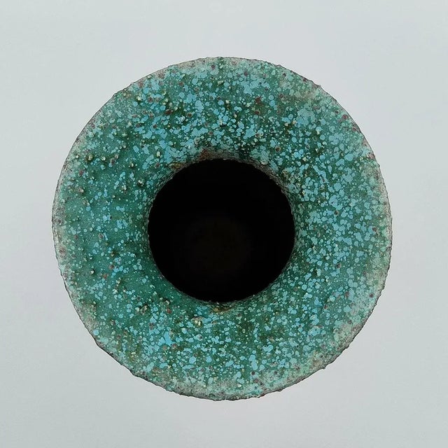 1970s Green Lava Vase. Made in Germany For Sale In Detroit - Image 6 of 6