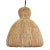 Contemporary Rattan Mushroom Pendant Light Small For Sale