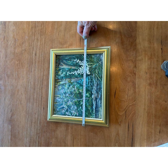 Contemporary 1970s Yucca Garden Landscape Painting For Sale - Image 3 of 8